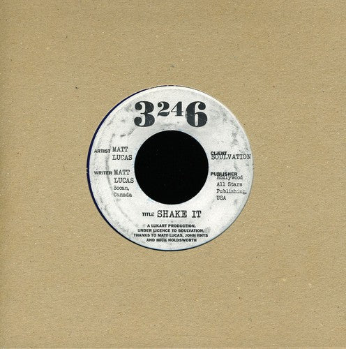 Lucas,matt - Shake It - Vinyl Record