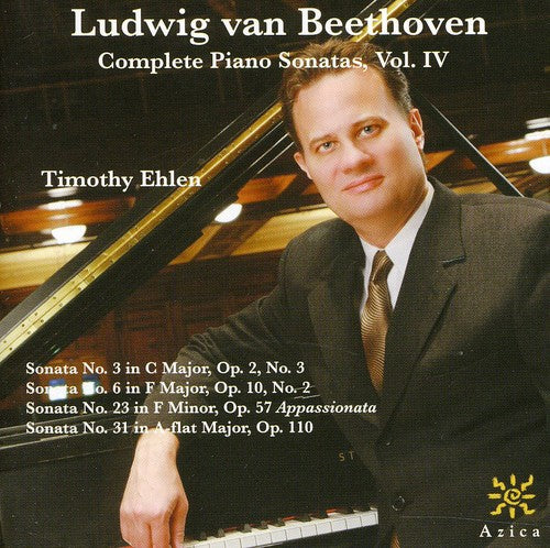 Beethoven / Ehlen - Comp Piano Sonatas 4 - Music CD