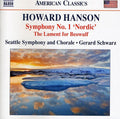 Hanson / Seattle Sym / Schwarz - Symphony 1 Nordic / Lament For Beowulf - Music CD