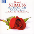 Strauss / Amelia Piano Trio / Mandel - Piano Trios 1 & 2: Works For Piano Quartet - Music CD