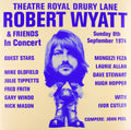 Wyatt,robert - Theatre Royal Drury Lane 8th September 1974 - Vinyl Record