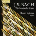 Bach,j.s. / Quinney - Trio Sonatas For Organ - Music CD