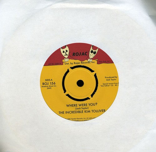 Tolliver,kim - Where Were You / You're Trying To Cop My Stuff - Vinyl Record