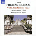 Branco / Damas / Tomasik - Vln Sonatas 1 & 2 - Music CD