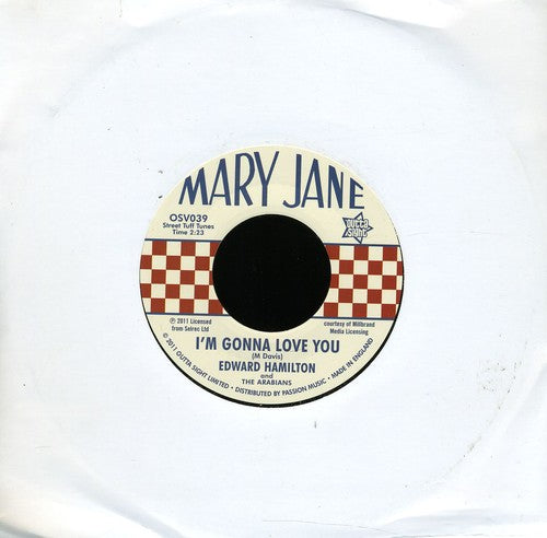 Hamilton,edward & The Arabians - Baby Don't You Weep/im Gonna Love You - Vinyl Record