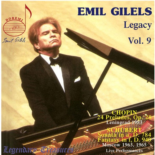 Gilels / Chopin / Schubert - Legacy 9 - Music CD