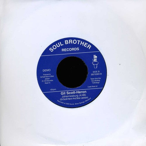 Scott-heron,gil - Bottle / Johannesburg - Vinyl Record