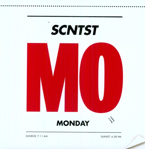 Scntst - Monday - Vinyl Record