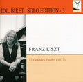 Liszt / Biret - 12 Grandes Etudes S 138: Solo Edition 3 - Music CD
