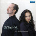 Liszt / Margulis / Margulis - Works For Piano & Violin - Music CD