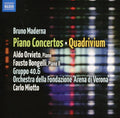 Maderna / Orvieto / Bongelli - Piano Concerto / Quadrivium - Music CD