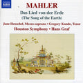 Mahler / Houston Sym Orch / Graf - Das Lied Von Der Erde - Music CD