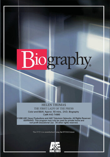 Helen Thomas - Helen Thomas - DVD