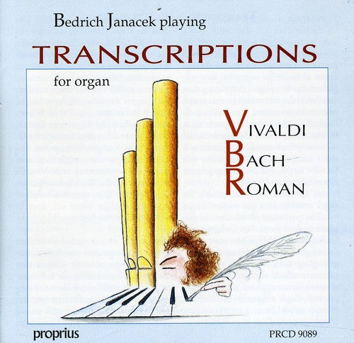 Vivaldi / Bach / Roman / Janacek - Transcriptions For Organ - Music CD