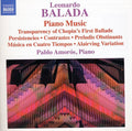 Balada / Amoros - Piano Music - Music CD