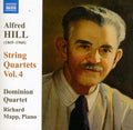 Hill / Dominion String Quartet / Mapp - String Quartets 4 - Music CD
