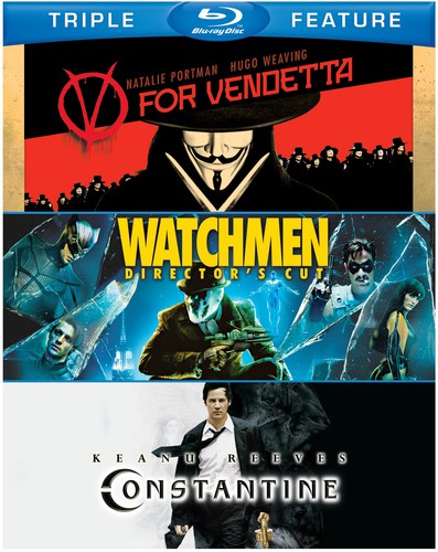 V For Vendetta & Watchmen & Constantine - V For Vendetta & Watchmen & Constantine - Blu-ray