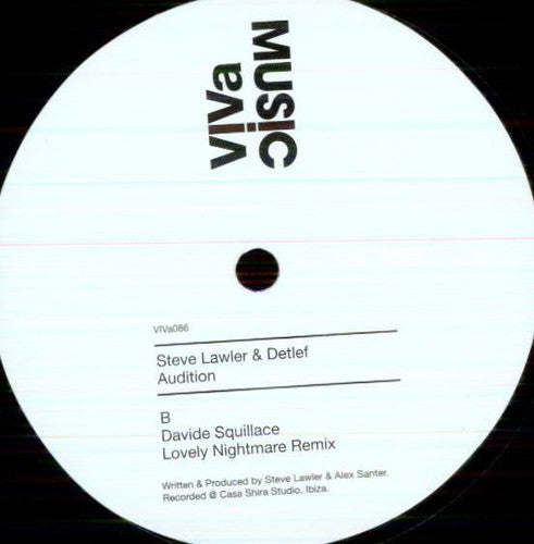 Lawler,steve & Detlef - Audition - Vinyl Record