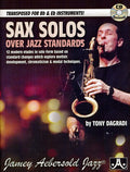Dagradi,tony - Sax Solos Over Jazz Standards - Music CD
