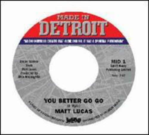 Lucas,matt - You Better Go Go - Vinyl Record