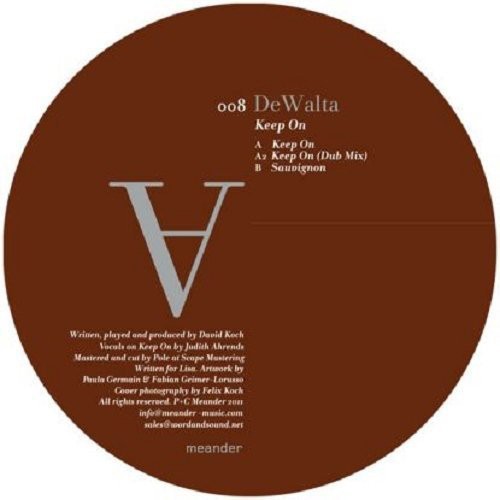 Dewalta - Keep On - Vinyl Record