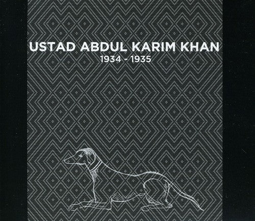 Khan,ustad Abdul Karim - 1934-1935 - Music CD