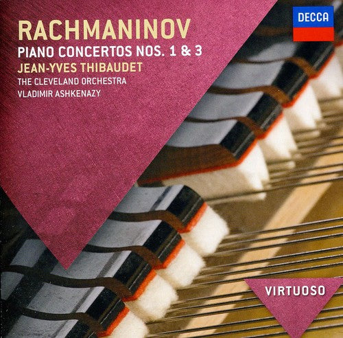 Thibaudet / Ashkenazy / Cleveland Orch - Virtuoso: Rachmaninov: Piano Concertos 1 & 3 - Music CD