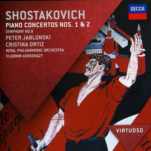 Ashkenazy / Royal Philharmonic Orchestra - Shostakovich: Piano Ctos 1 & 2 / Sym 9 - Music CD