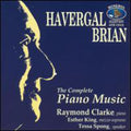 Brian / Clarke / King / Spong - Complete Piano Music - Music CD