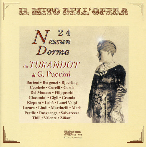 24 Nessun Dorma Da Turandot Di Puccini / Various - 24 Nessun Dorma Da Turandot Di Puccini / Various - Music CD