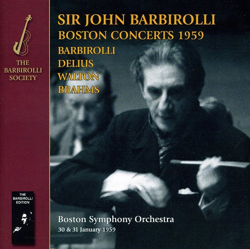 Barbirolli,john - Delius Walton: Boston 1959 - Music CD
