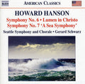 Hanson / Seattle Sym & Chorale / Schwarz - Symphonies 6 & 7 - Music CD