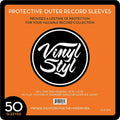 Vinyl Styl Vsp005 12in Lp Outer Sleeves 50 Cnt Clr - Vinyl Styl Vsp005 12in Lp Outer Sleeves 50 Cnt Clr - Bags/Sleeves