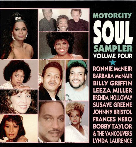 Motorcity Soul Sampler 4 - Motown Artists-80's Recordings - Vinyl Record