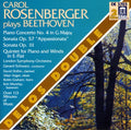 Beethoven / Rosenberger - Piano Concerto 4 / Appassionata Sonata - Music CD