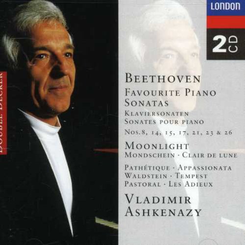 Beethoven / Ashkenazy - Moonlight & Pathetique Piano Sonatas - Music CD