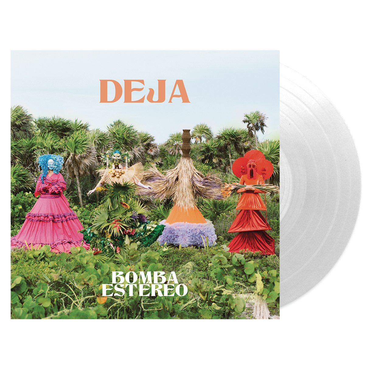 Bomba Estéreo - Deja Transparent Vinyl 2LP Vinyl Record