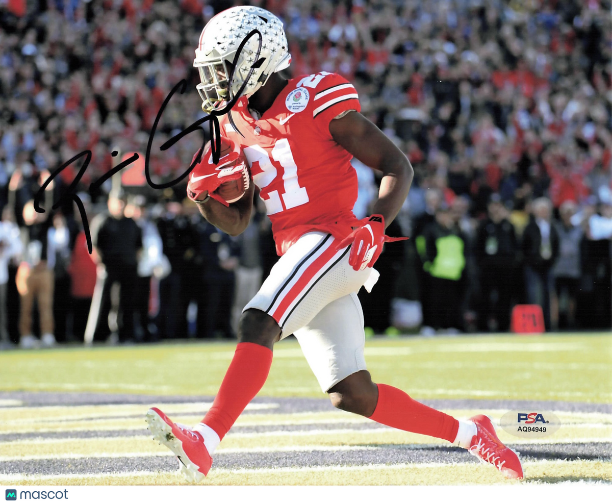 Parris Campbell Signed Ohio State Buckeyes Football 8x10 Photo PSA Autographed