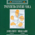 Enescu / Stravinsky / Britten / Creitz / Sarbu - Xxth Century Viola - Music CD