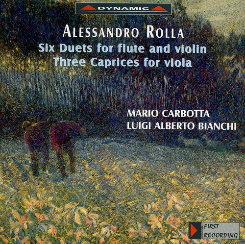 Rolla / Carbotta / Bianchi - Six Duets For Flute & Viola / Three Caprices For - Music CD