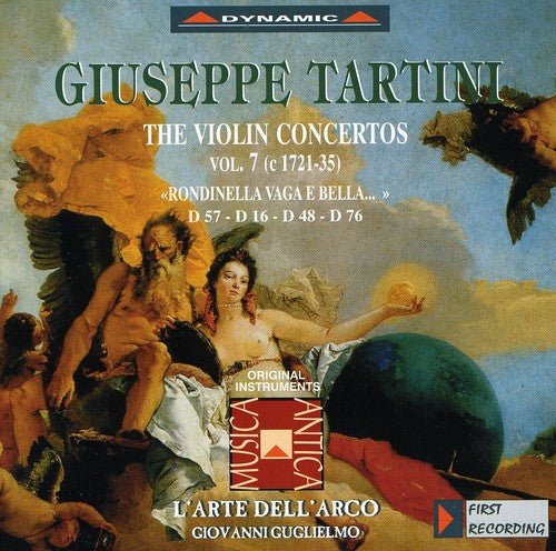 Tartini / L'arte Dell'arco / Guglielmi - Violin Concertos 7 - Music CD