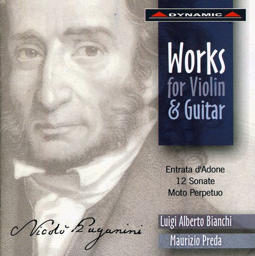 Paganini / Bianchi / Preda - Works For Violin & Guitar - Music CD