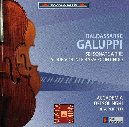 Galuppi / Raule / Peiretti - Sei Sonate A Due Violini E Basso Continuo - Music CD