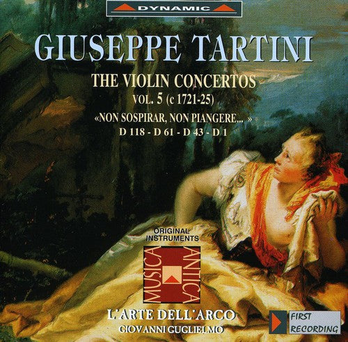 Tartini - Violin Concertos 5 - Music CD
