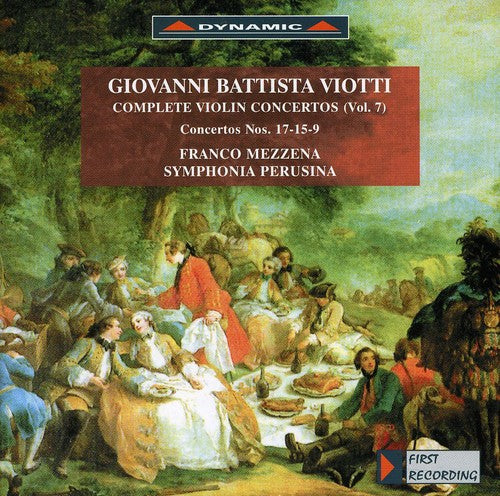Viotti / Mezzena / Symphonia Perusina - Violin Ctos 17 15 & 9 Vii - Music CD