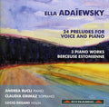 Adaiewsky,ella - 24 Preludes For Voice & Piano - Music CD