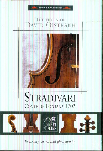 Mozart / Brahms / Dvorak / Enescu / Oistrakh - Stradivari: Conte Fontana Violin Of Oistrakh - Music CD
