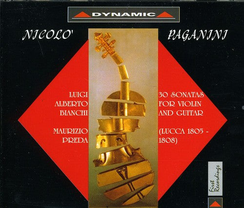 Paganini / Bianchi / Preda - 30 Sonatas For Violin & Guitar - Music CD