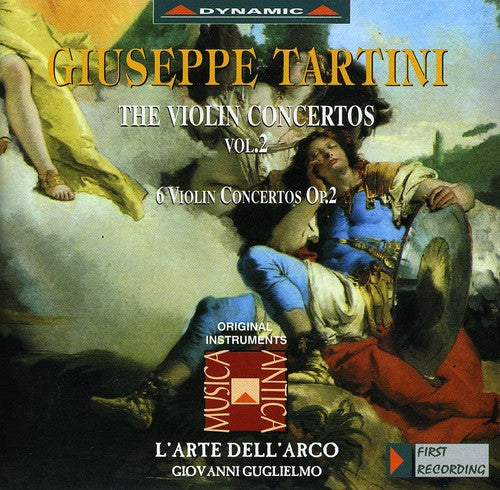 Tartini / Guglielmo / L'arte Dell'arco - Violin Concertos 2 - Music CD