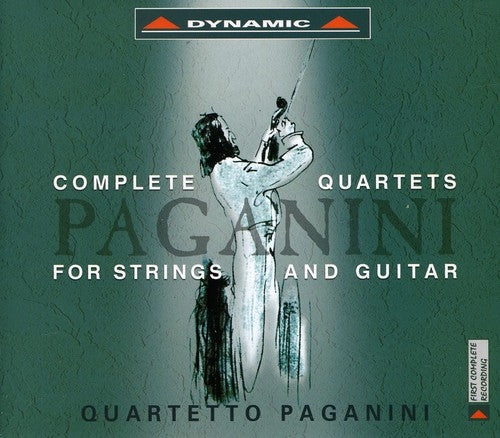 Paganini / Quartetto Paganini / Pignata / Braucher - Complete Quartets For Strings & Guitar - Music CD